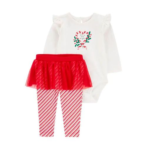 Conjunto casual para bebé Carters rojo 1r567510