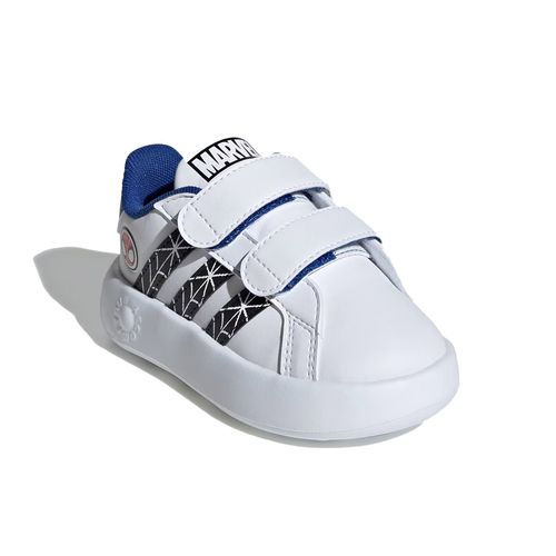 Tenis casual para niño Adidas blanco id8017