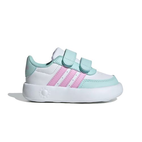 Tenis casual para niña Adidas blanco if6206
