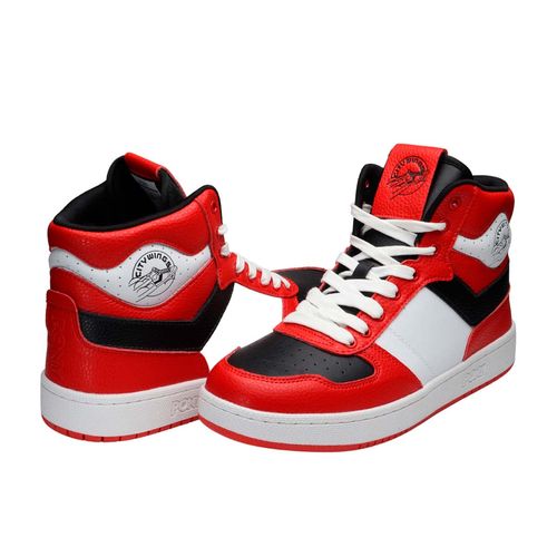 Tenis casual para caballero Pony rojo chicago