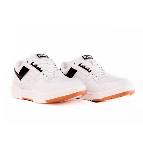 Tenis casual para caballero Pony blanco coconut