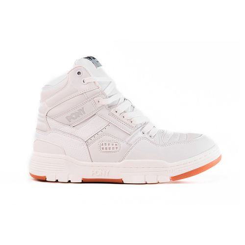 Tenis casual para caballero Pony blanco white gum