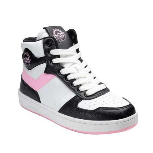 Tenis casual para dama Pony blanco arctic pink