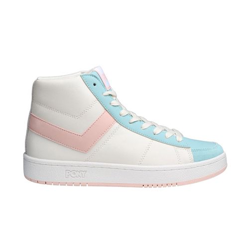 Tenis casual para dama Pony blanco sweet valley