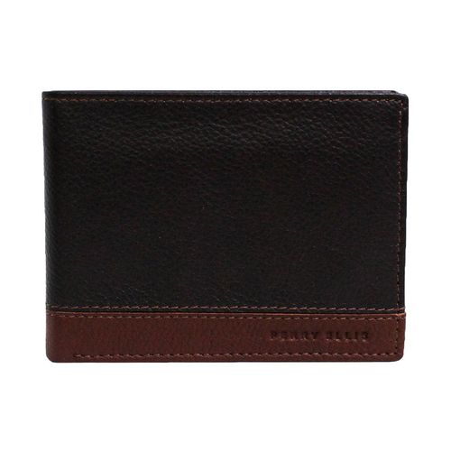 Cartera para caballero Perry Ellis negro l77-0245-2