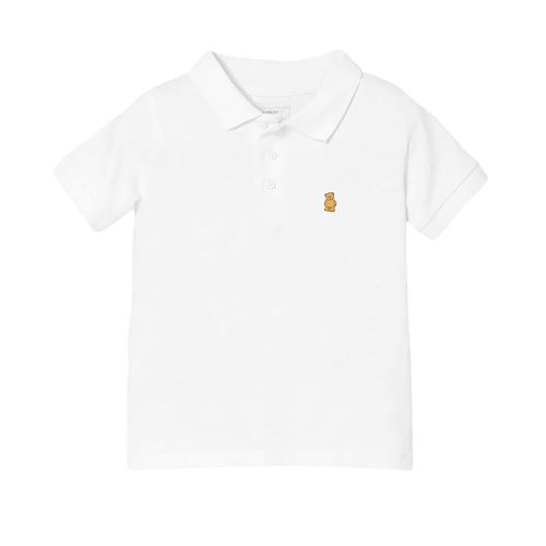 Playera tipo polo para bebé Baby Fresh blanco 709486