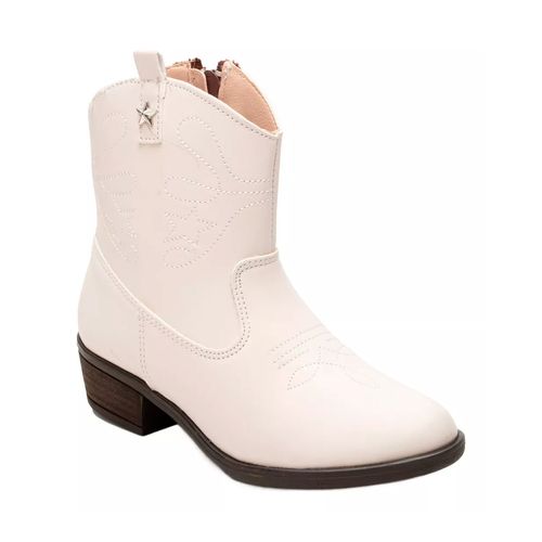 Bota vaquera para niña Jakuna blanco 241073