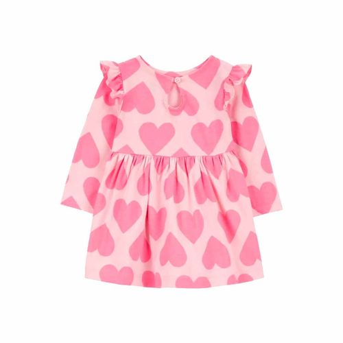 Vestido casual para bebé Carters rosa 1r545810