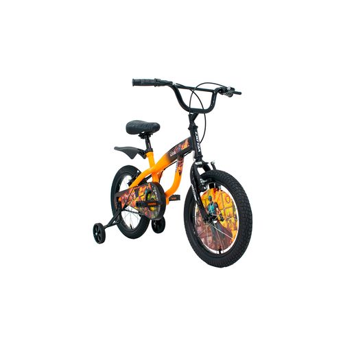 Bicicleta Infantil Veloci R16 Acero 1V Naranja Lithium