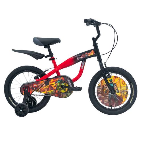 Bicicleta Infantil Veloci R16 Acero 1V Rojo Lithium