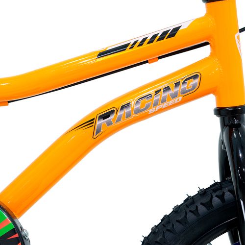 Bicicleta Infantil Veloci r16 acero1v naranja racing