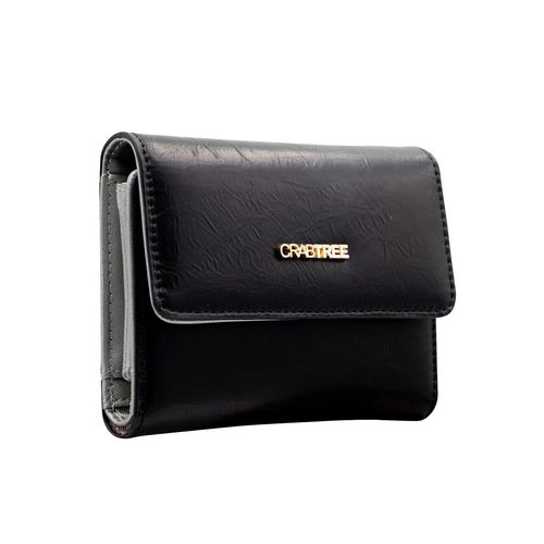 Cartera casual para dama Crabtree negro E3630