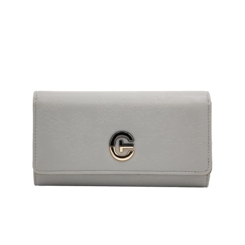 Cartera casual para dama Crabtree gris E3624