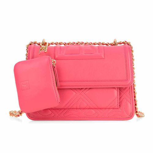 Bolso briefcase para dama Cloe rosa 2BLCO24701ROS