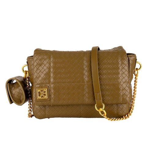 Bolso crossbody para dama Cloe verde 2BLCI24712OLI