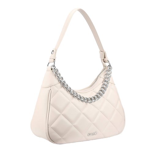 Bolso hobo para dama Enso beige EB243117HBN