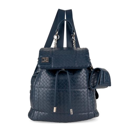 Bolso backpack para dama Cloe azul 2BLCI24714MAR