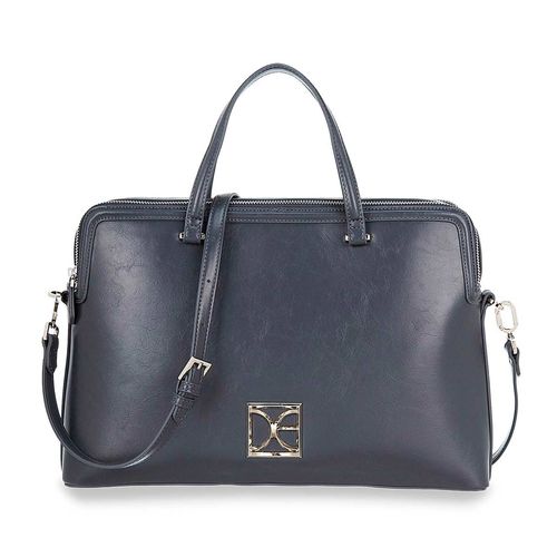 Bolso briefcase para dama Cloe gris 2BLCI24668GRI