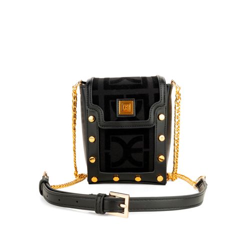 Bolso briefcase para dama Cloe negro 2BLCO24641NEG