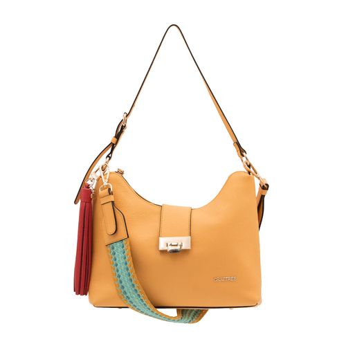 Bolso shoulder bag para dama Crabtree amarillo 4506