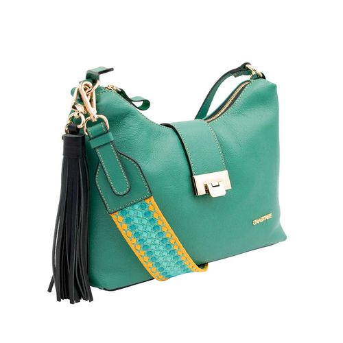 Bolso shoulder bag para dama Crabtree verde 4506