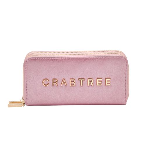 Cartera casual para dama Crabtree rosa E3627