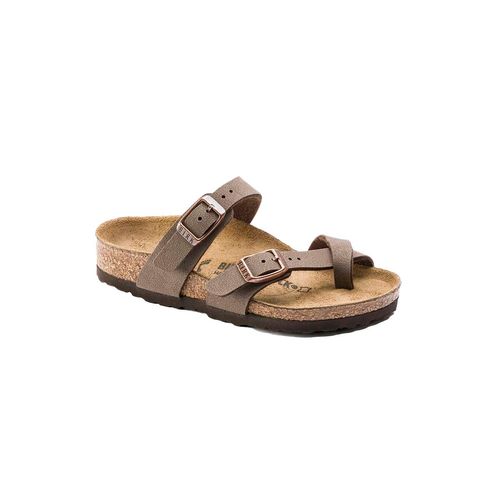 Sandalia casual para niña Birkenstock café 1014177