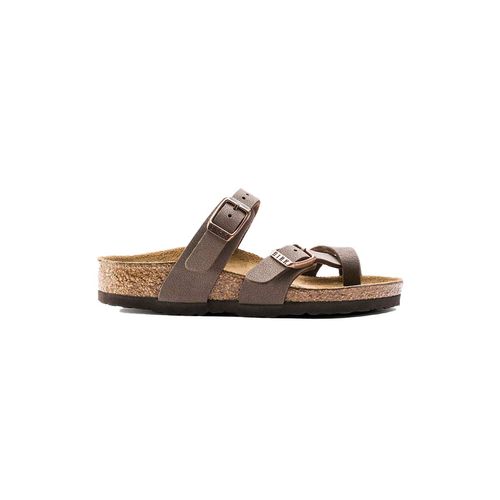 Sandalia casual para niña Birkenstock café 1014177