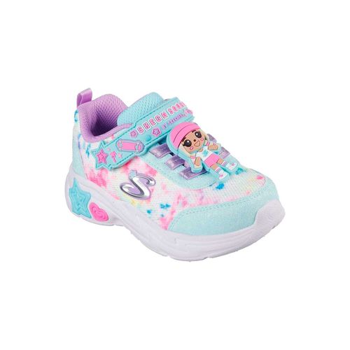 Tenis casual para niña Skechers azul 302214nmtmt