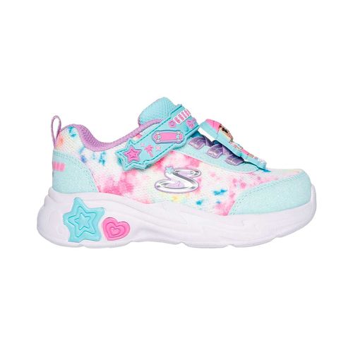 Tenis casual para niña Skechers azul 302214nmtmt
