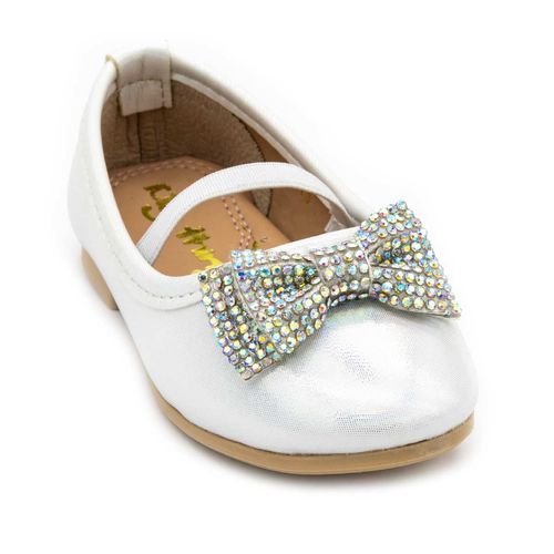 Zapato casual para niña My Things plata 170