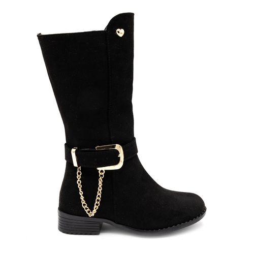 Bota casual para niña My Things negro 5302