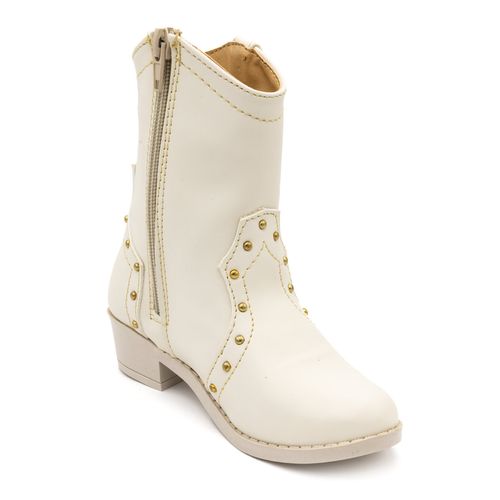 Bota vaquera para niña My Things beige 917
