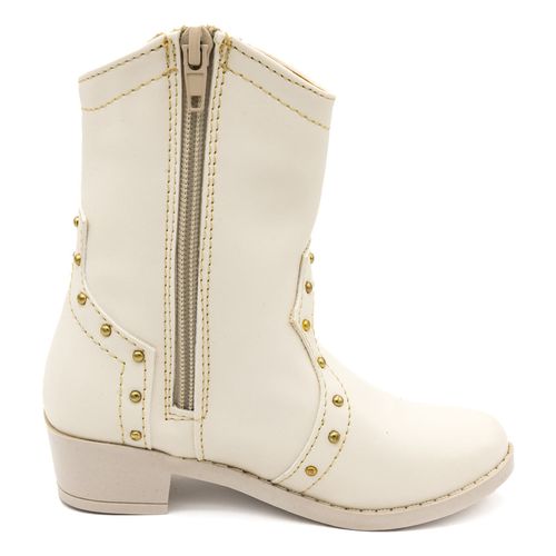 Bota vaquera para niña My Things beige 917