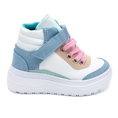 Tenis casual para niña My Things blanco d34