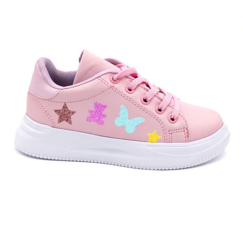 Tenis casual para niña My Things rosa d36