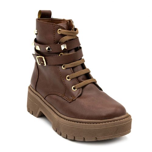 Bota casual para niña My Things café 4152