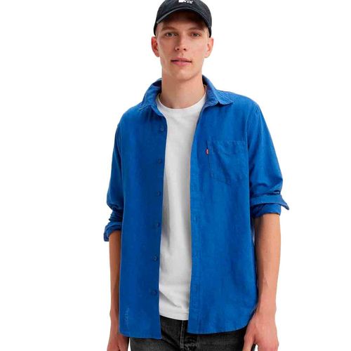 Camisa casual para caballero Levis azul 85746-0162