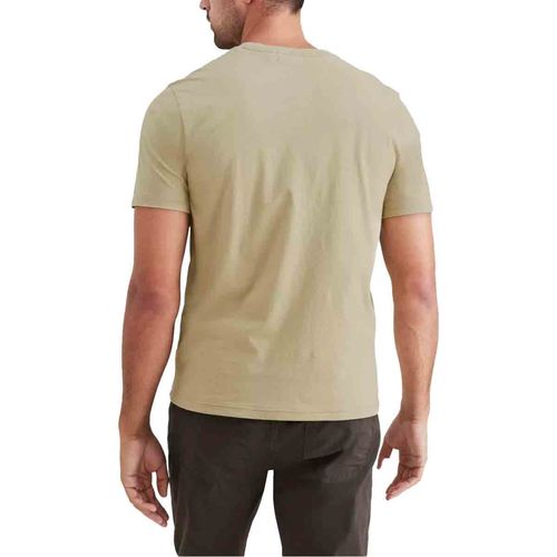 Playera casual para caballero Dockers verde a1103-0180