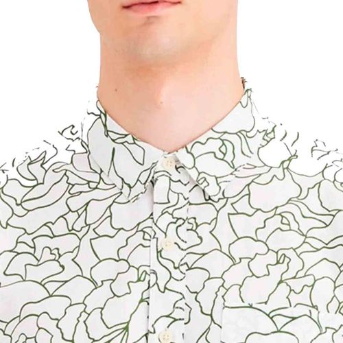 Camisa casual para caballero Dockers verde 55769-0268