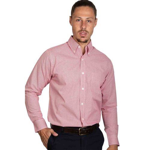 Camisa casual para caballero Soul and Blues rojo a0095