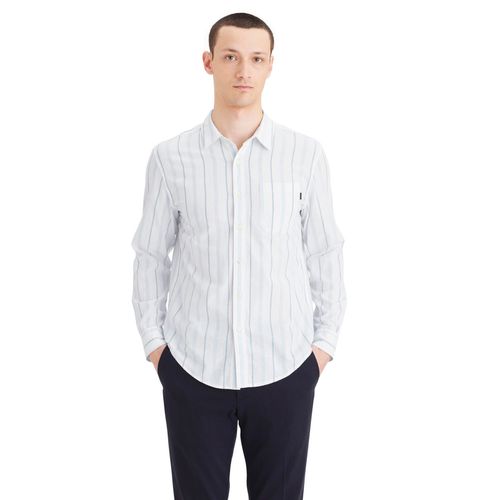 Camisa casual para caballero Dockers blanco 52669-0434