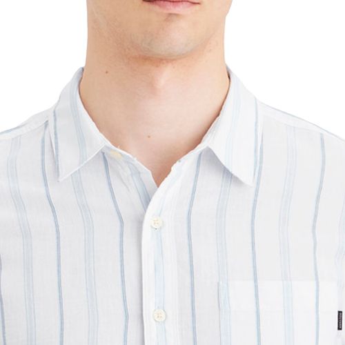 Camisa casual para caballero Dockers blanco 52669-0434