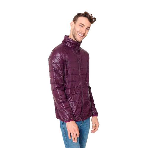 Chamarra casual para caballero Banana morado mdj-003