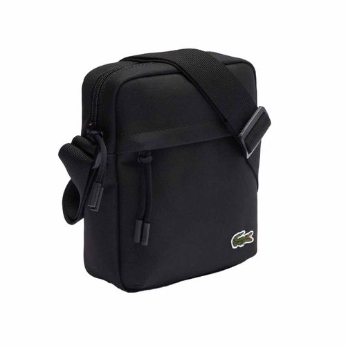 Bolso crossbody para dama Lacoste negro NU4788NE