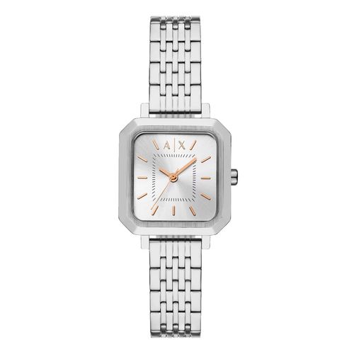 Reloj A/X plateado para dama AX5724