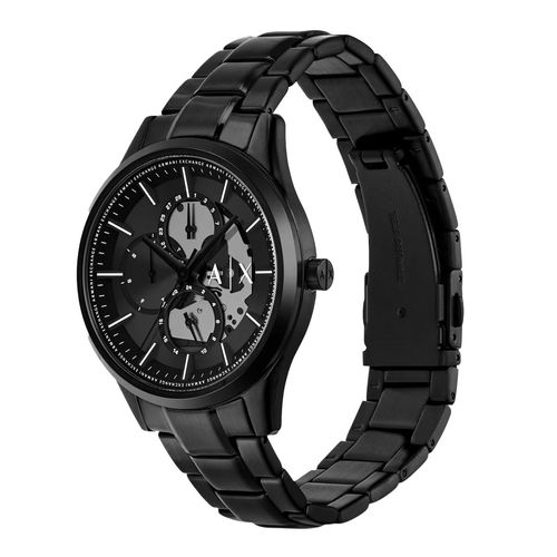 Reloj juvenil para caballero A/X negro ax7160set