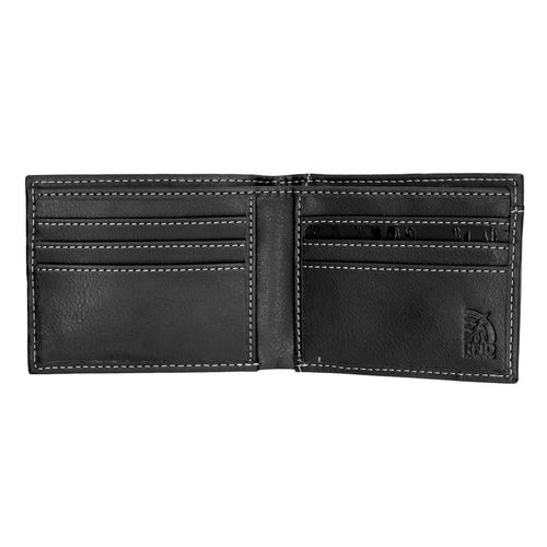 Cartera sencilla para caballero Steve Madden negro 12033