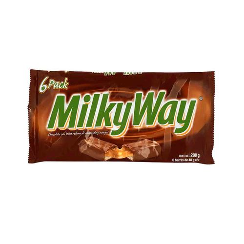 Chocolate tradicional Milky Way 6pzas