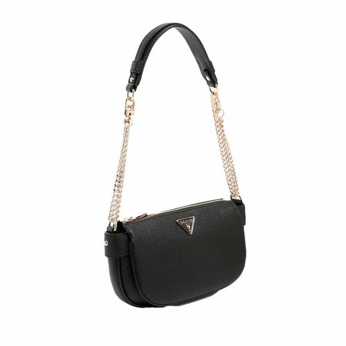 Bolso shoulder bag para dama Guess negro BG951917-BLA